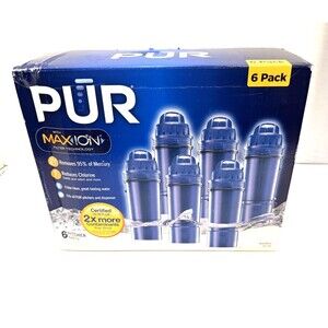 6 Pack PUR Maxion Replacement Water Filters PUR Pitchers Dispensers